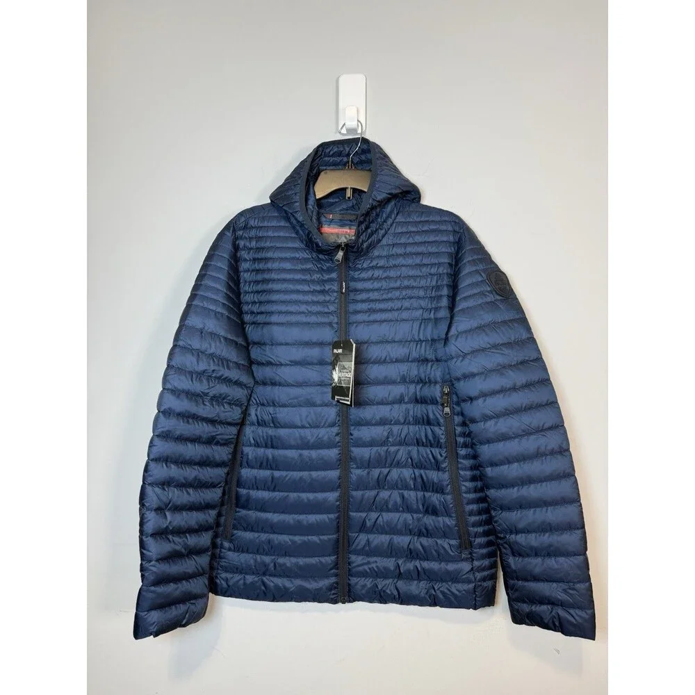 Pajar Canada Navy Osprey Channel Lightweight Packable Puffer Jacket NWT $229 Med